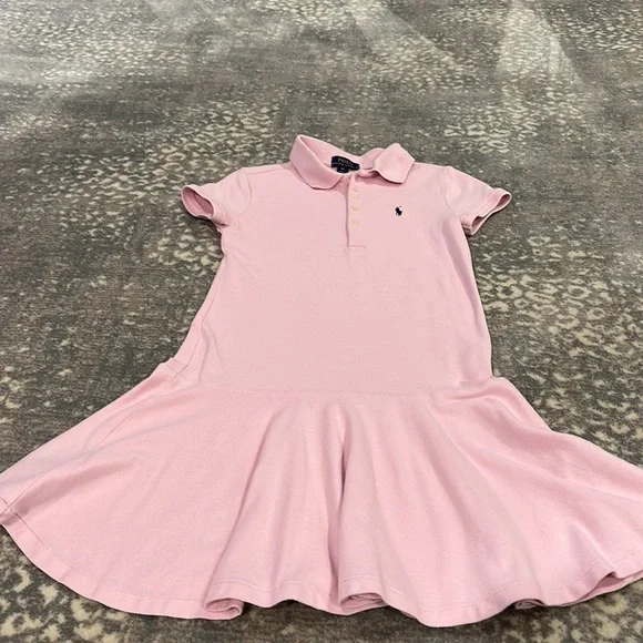 POLO RALPH LAUREN PINK KIDS DRESS SIZE 6X - Picture 5 of 7